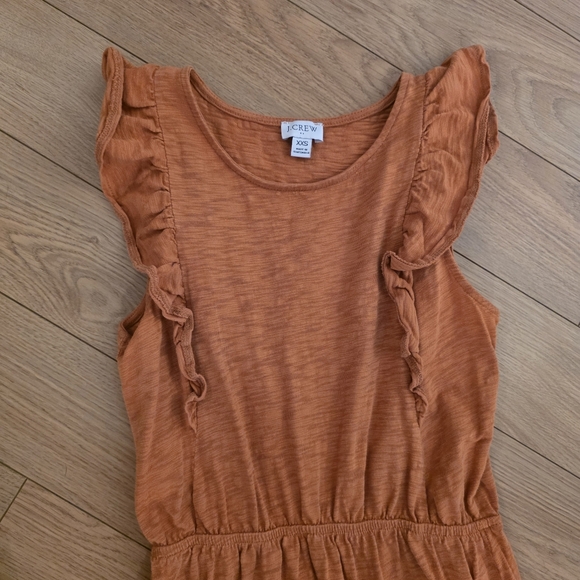 J Crew Flutter Sleeve Midi Dress- XXS Oversized - Picture 4 of 12